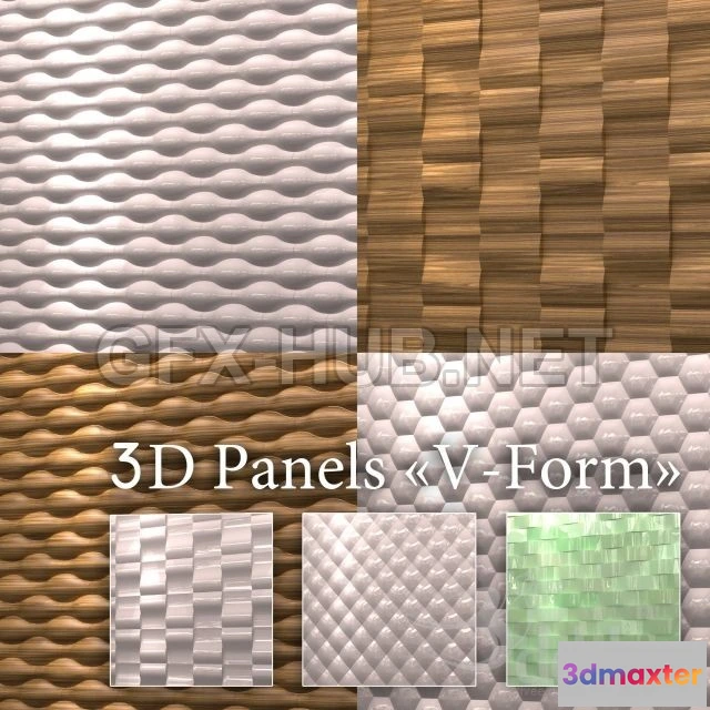 1190748 - WALLS PANEL - 3D MODELS - FREE DOWNLOAD - 054