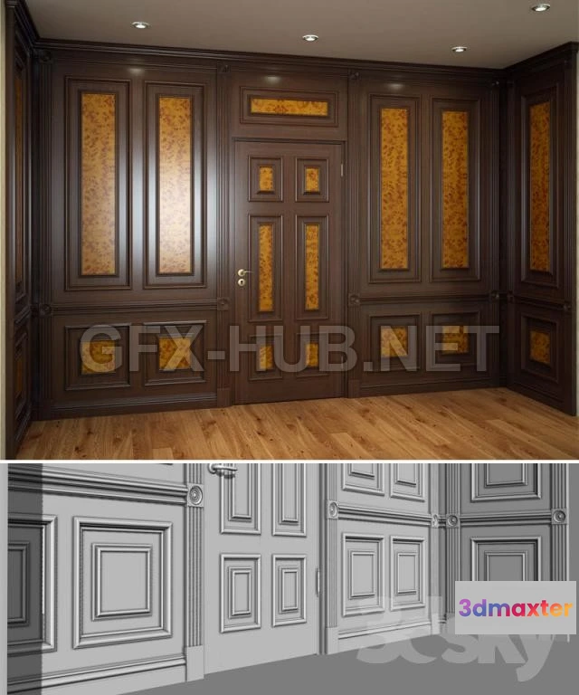 1190886 - WALLS PANEL - 3D MODELS - FREE DOWNLOAD - 123