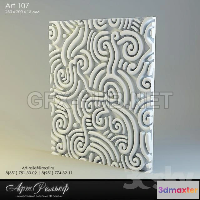 1190944 - WALLS PANEL - 3D MODELS - FREE DOWNLOAD - 152