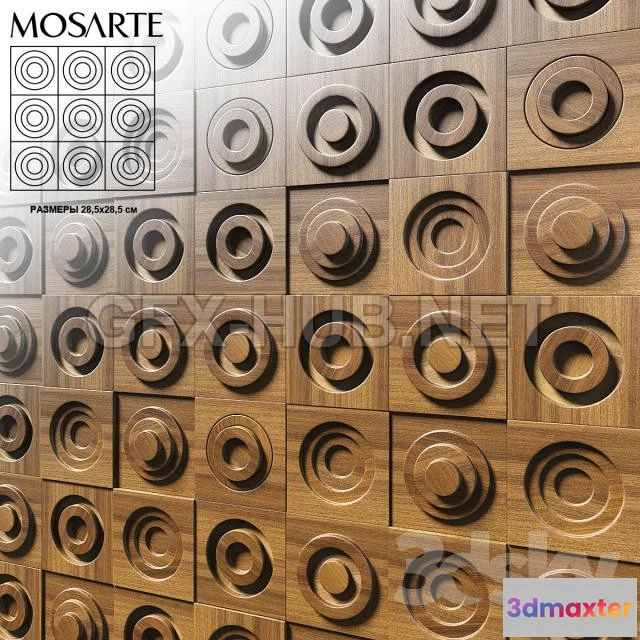 1191008 - WALLS PANEL - 3D MODELS - FREE DOWNLOAD - 184