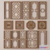 1686962 - CNC Panels 3D Models - CNC Wall 3D Blocks - 115 - VRAY Render 3D Max