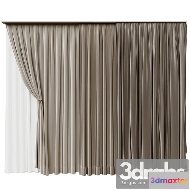 1018156 - Curtains beige