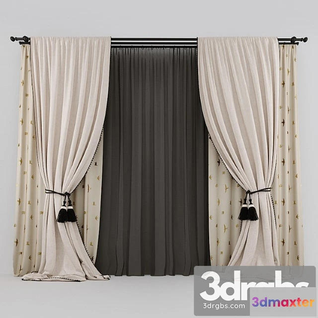 1018182 - Curtains swalows