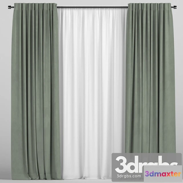 1018194 - Curtains with tulle 216