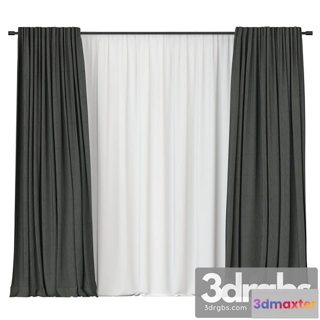 1018198 - Curtains with tulle - No.2