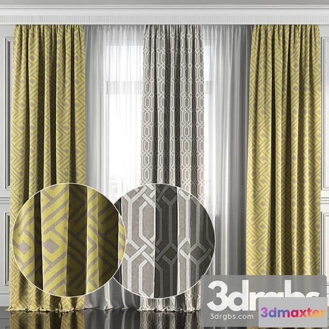 1018212 - Curtains with window 155 - No.2