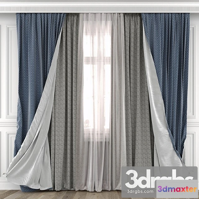 1018244 - Curtains with window 493c