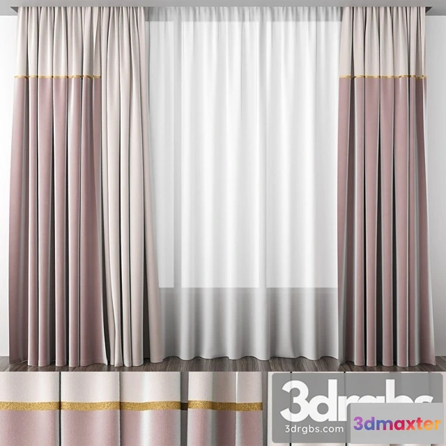 1018280 - Dusty rose curtains - No.2