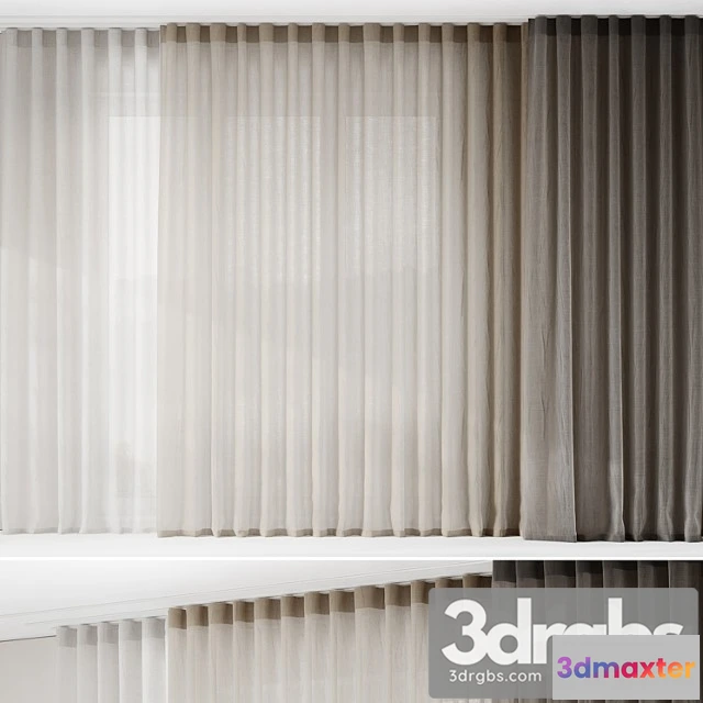 1018288 - Fine linen curtains on the ceiling cornice - No.2