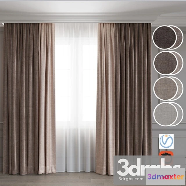 1018378 - Portiere in modern style 5. beige range.