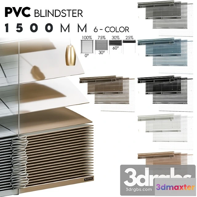 1018384 - Pvc blind 1500mm no.2