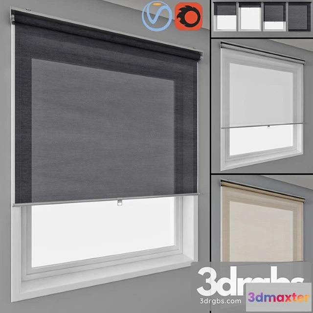 1018400 - Roller blinds ikea and window