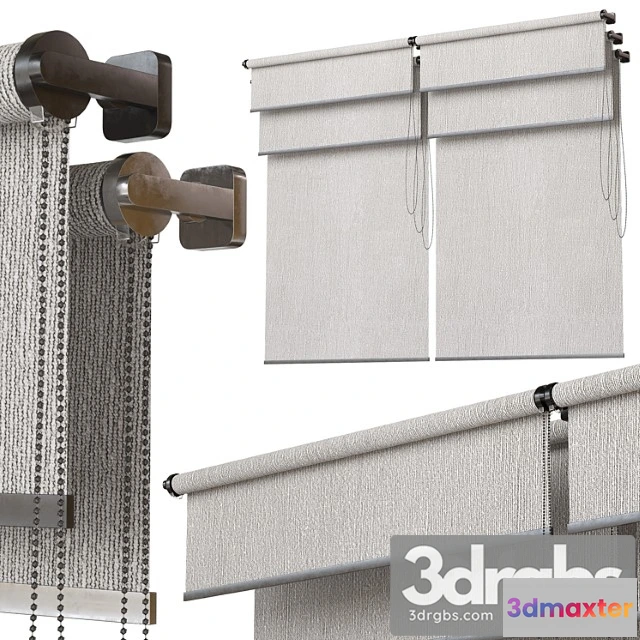 1018412 - Roller blinds. set 10