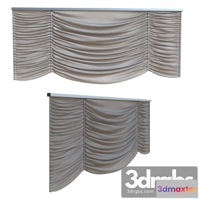 1018442 - Roman blinds 1850mm