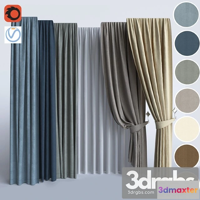 1018474 - Set of curtains 1