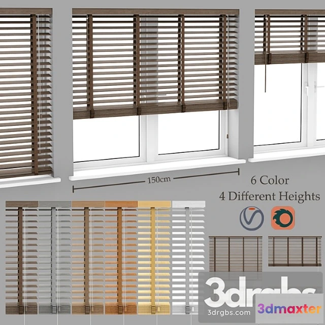 1018620 - Wood blinds venetian