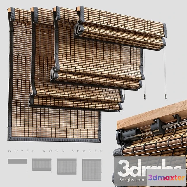 1018628 - Woven wood shades