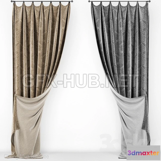 1078116 - Curtain 82 3d model - 211673