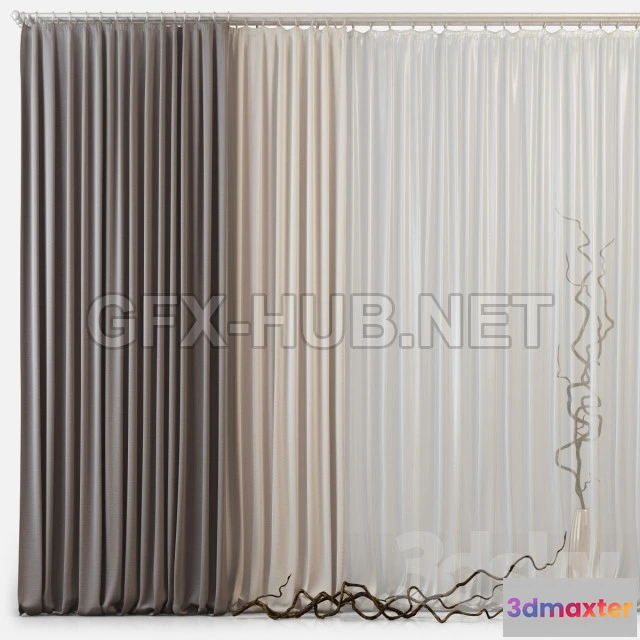 1078176 - Curtains m03 3d model - 211733