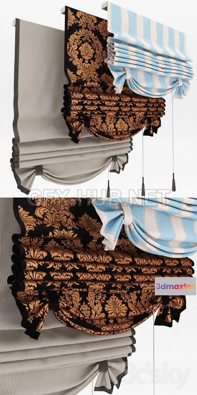 1078186 - Curtains with pick-up - 211743