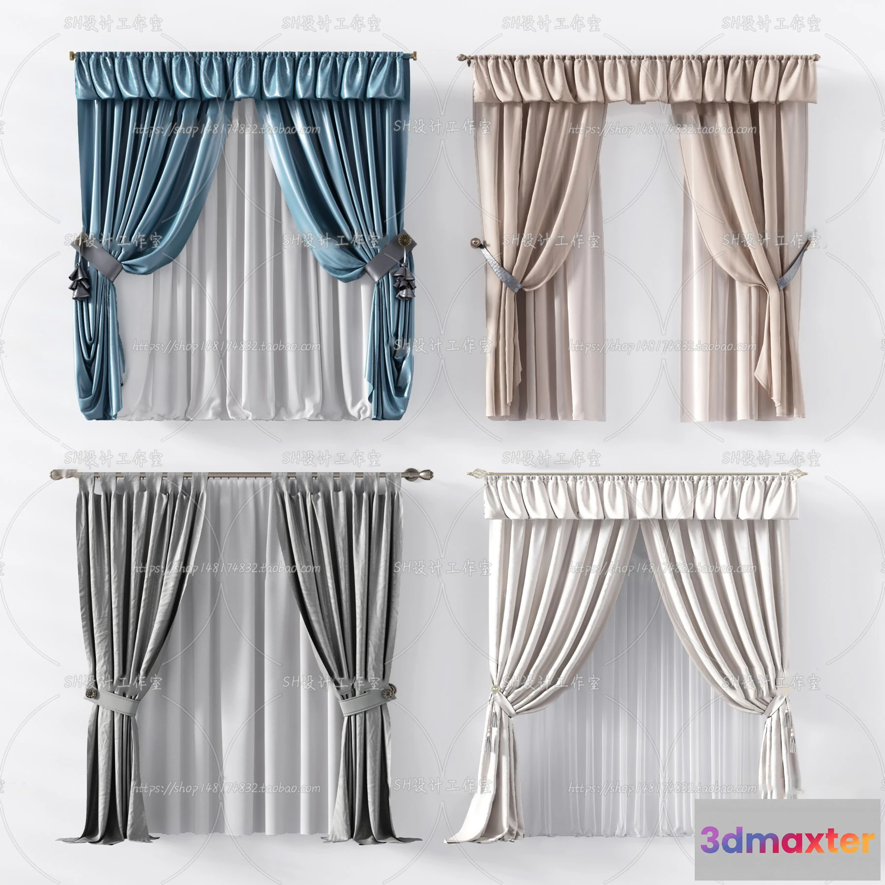 1135008 - Curtains - 3Ds Models - 0009