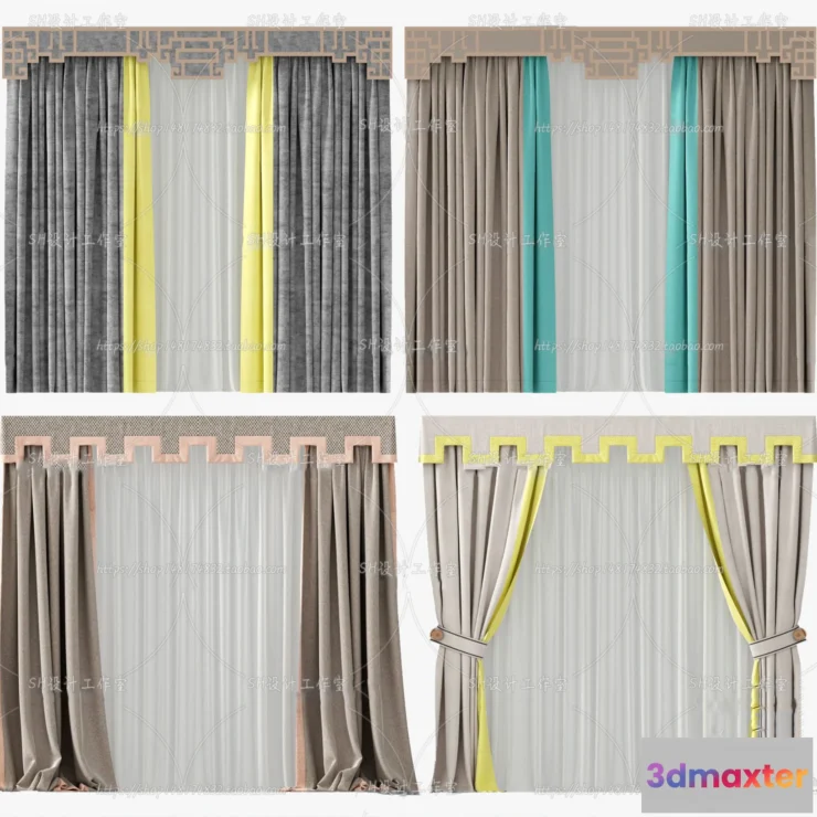 1135018 - Curtains - 3Ds Models - 0014
