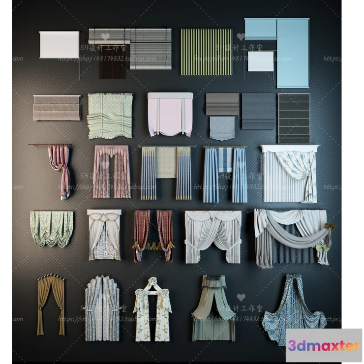 1135228 - Curtains - 3Ds Models - 0119