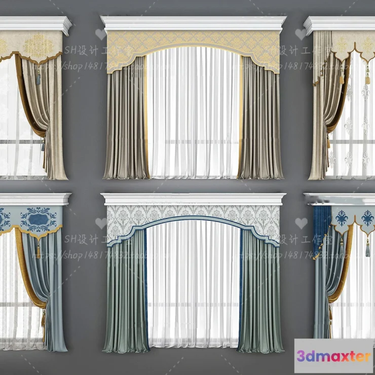 1135254 - Curtains - 3Ds Models - 0132