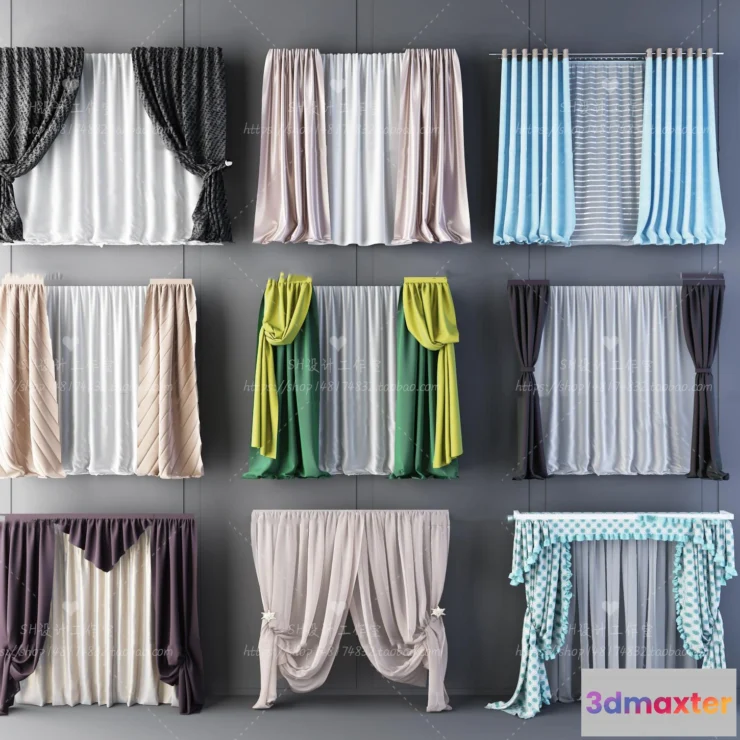 1135260 - Curtains - 3Ds Models - 0135