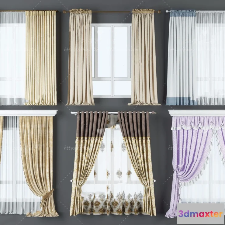 1135316 - Curtains - 3Ds Models - 0163