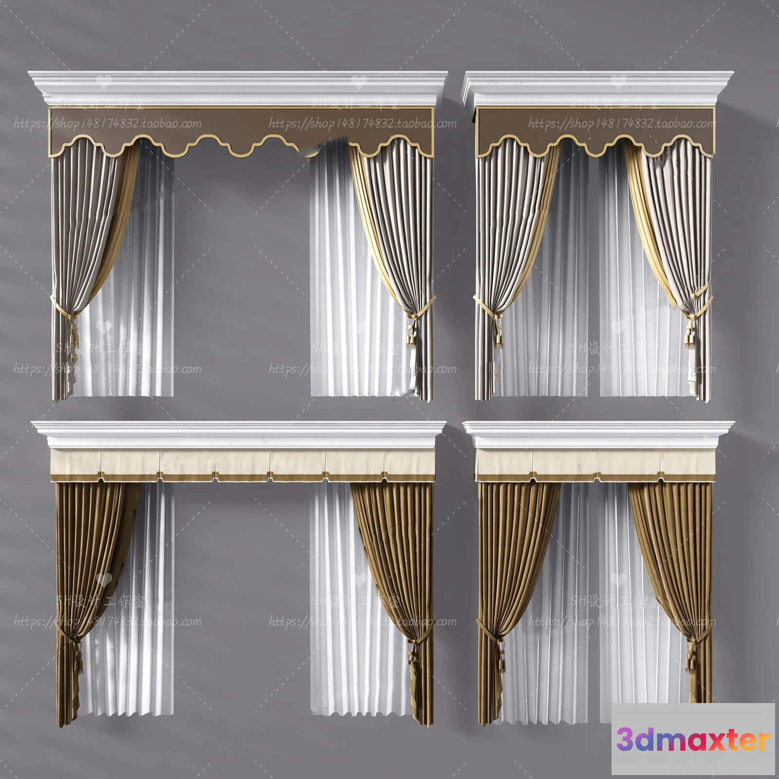 1135318 - Curtains - 3Ds Models - 0164