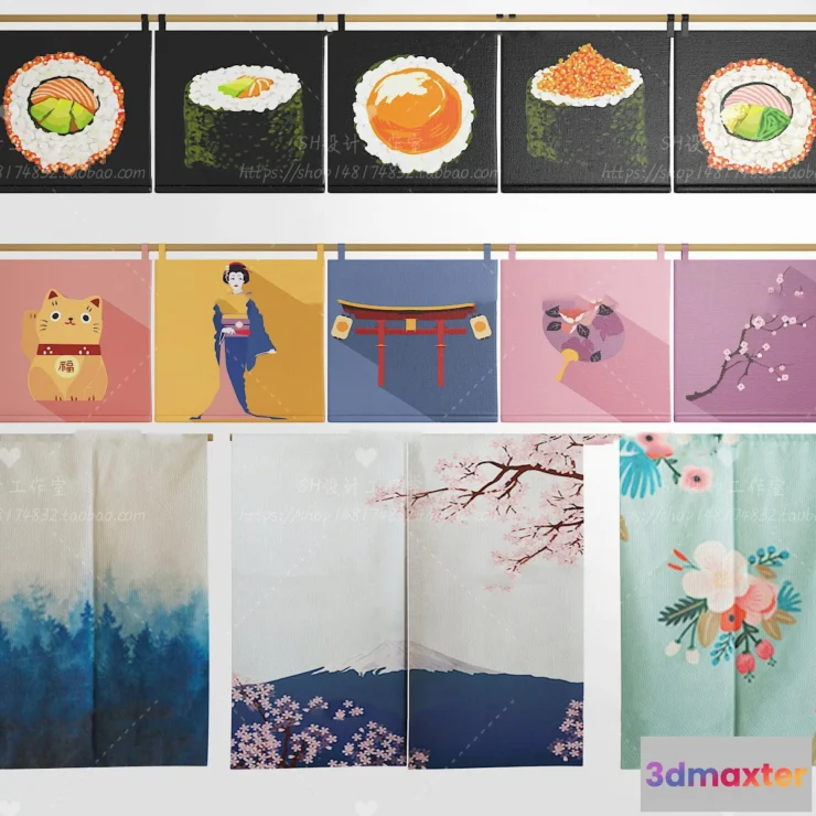 1135322 - Curtains - 3Ds Models - 0166