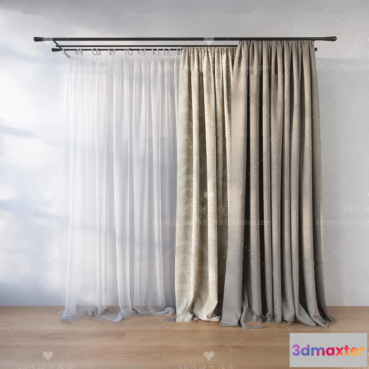 1135362 - Curtains - 3Ds Models - 0186