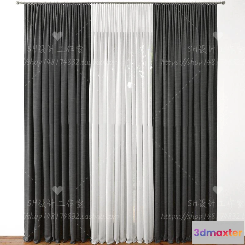 1135382 - Curtains - 3Ds Models - 0196