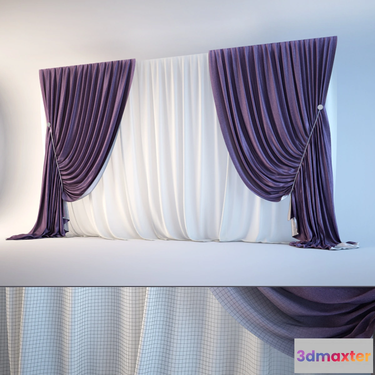 1269573 - Blinds + Curtains 3D Max