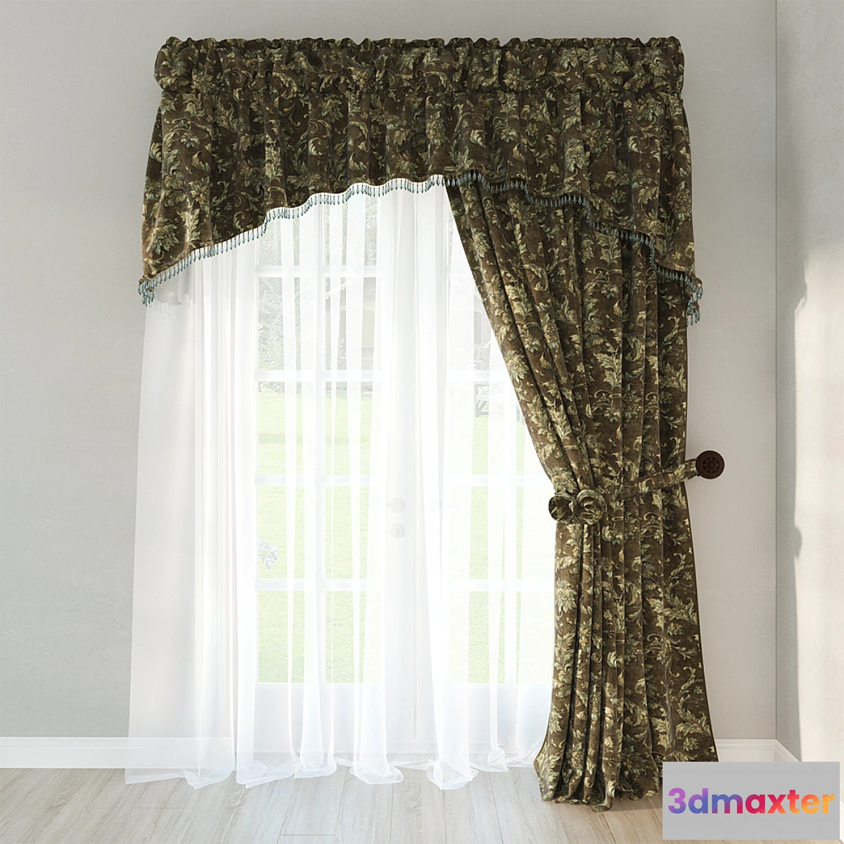 1270305 - Curtain - No.3 3D Max