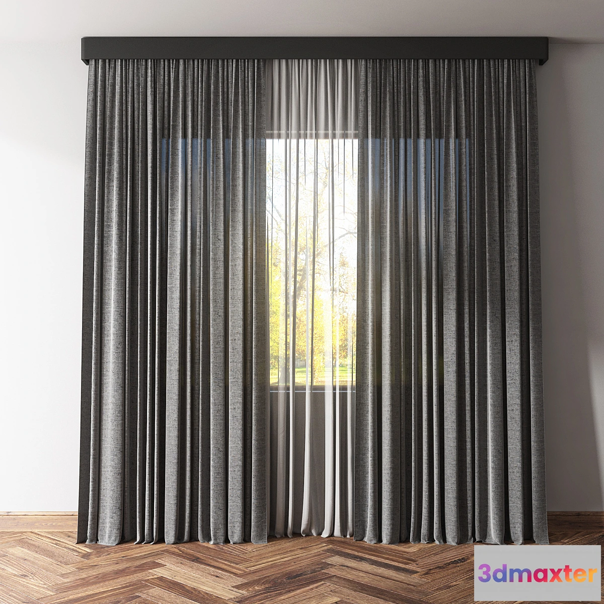 1275186 - Curtains and blinds v2 3D Max