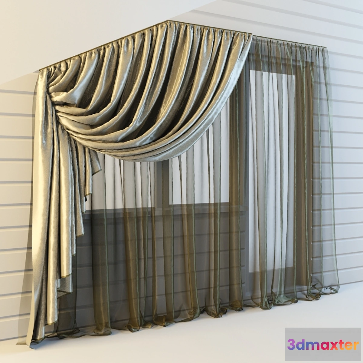 1276046 - tulle chamfered window 3D Max