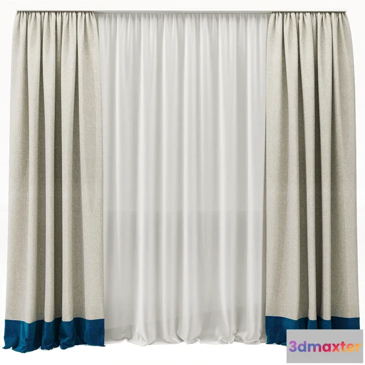 1279652 - Curtains_01 3D Max