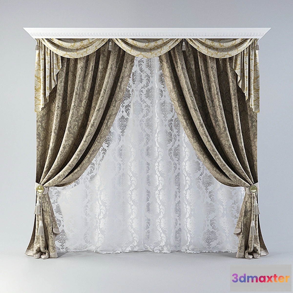 1279770 - curtains_6 3D Max