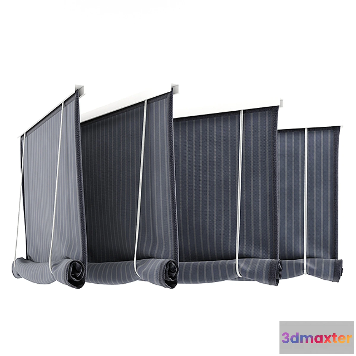 1279896 - Roman Blinds 3D Max