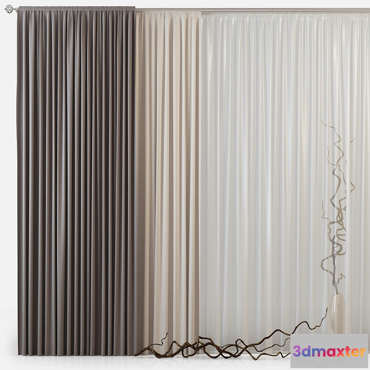 1282188 - Curtains m02 - No.2 3D Max