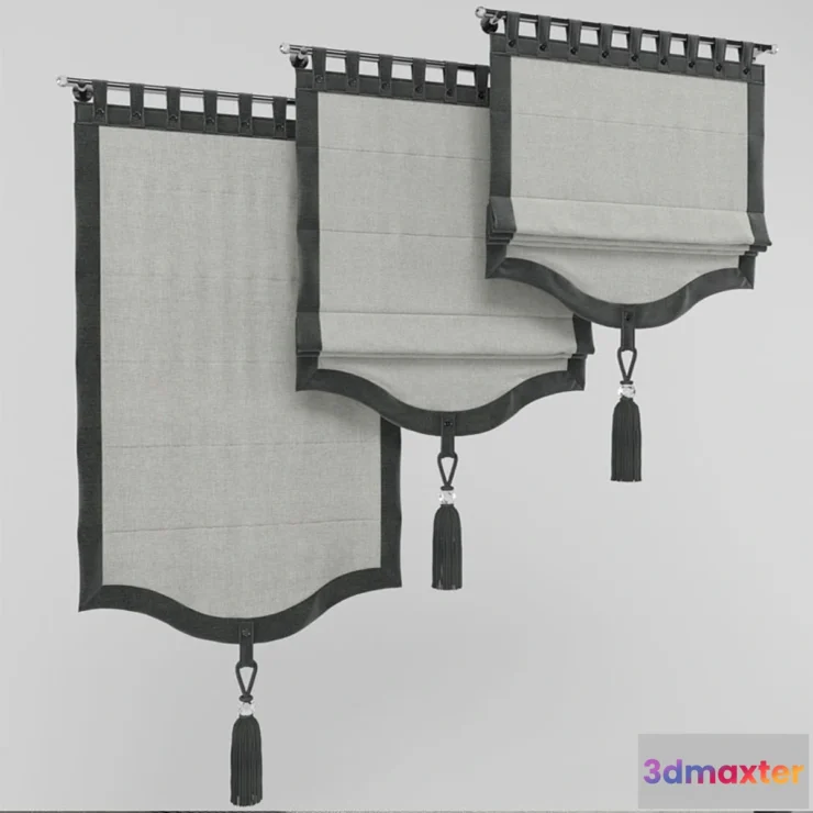 1284084 - Roman blinds 9 - No.3 3D Max