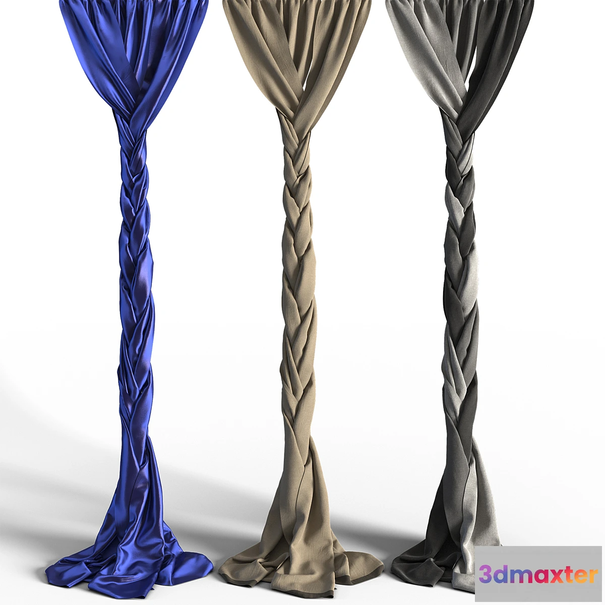 1284864 - Blind braided in spike 3D Max
