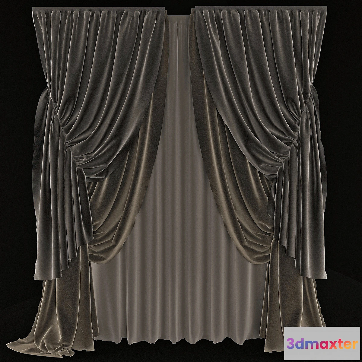 1286616 - Curtain - No.10 3D Max