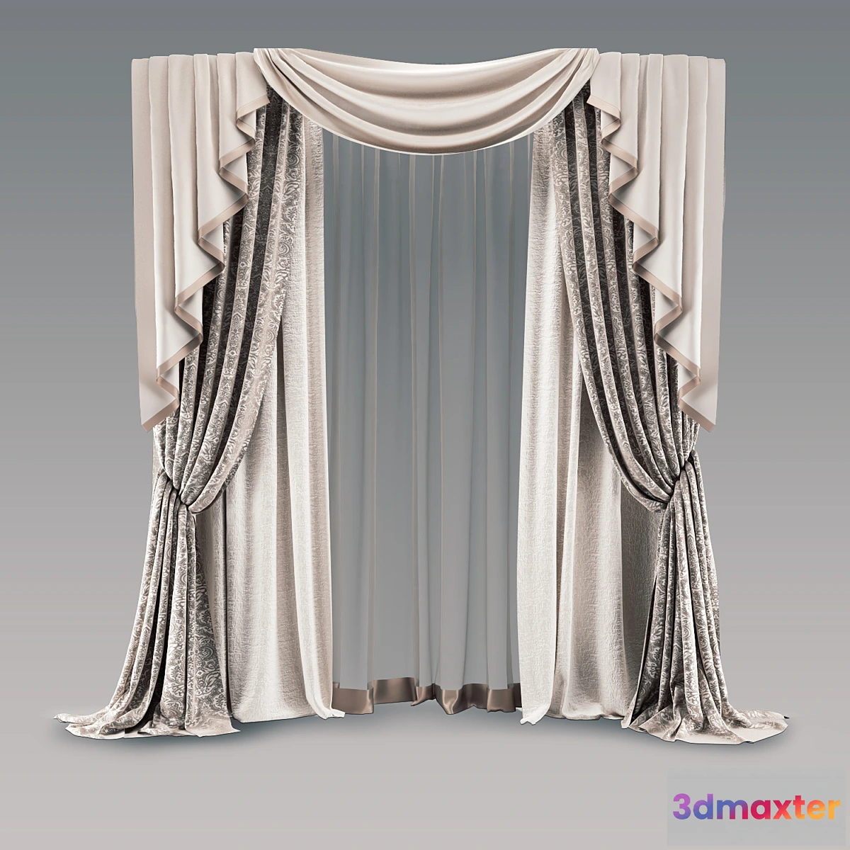 1286650 - curtain_1 3D Max