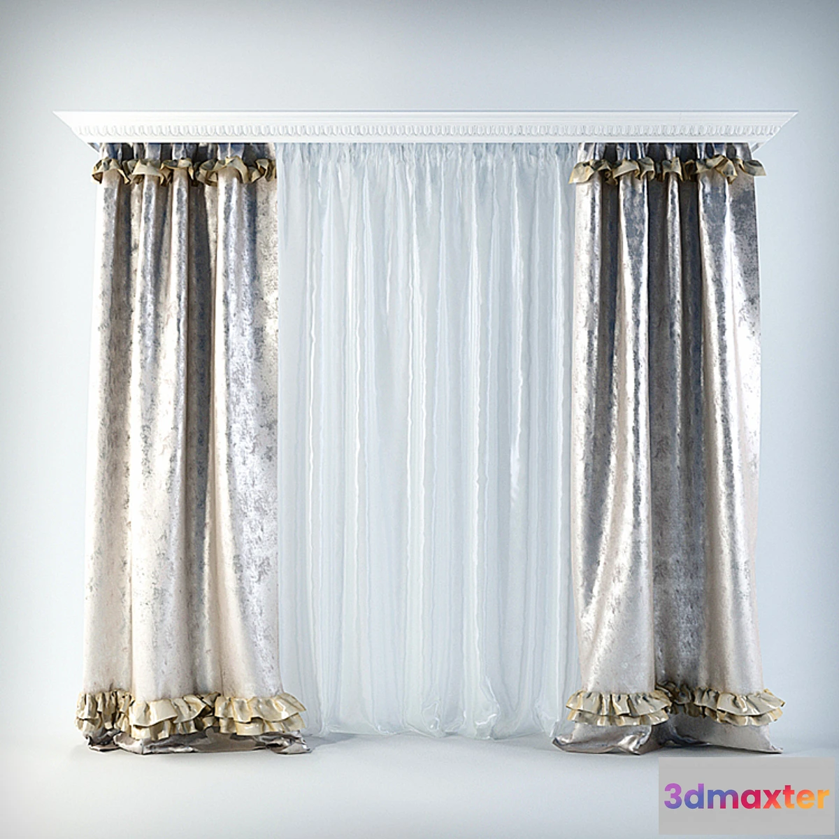 1286772 - curtains - No.11 3D Max