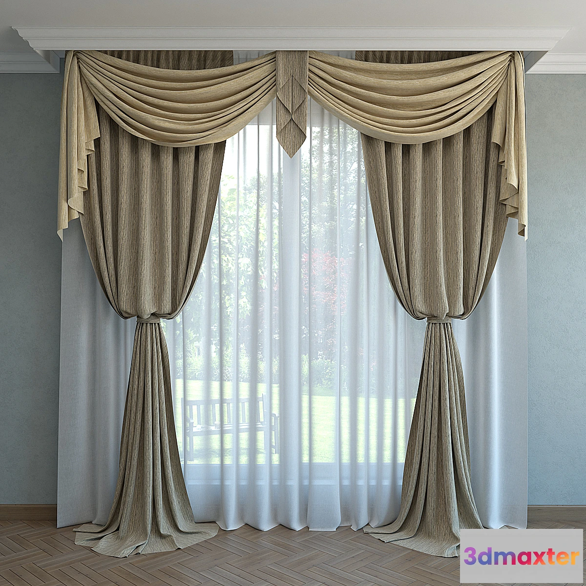 1286816 - Classic Curtain 3D Max