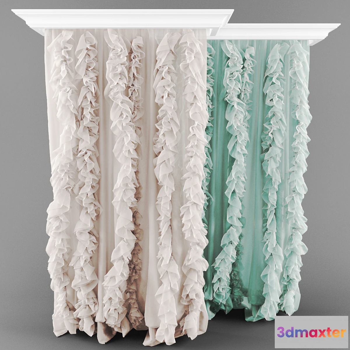 1287274 - two tulle 3D Max