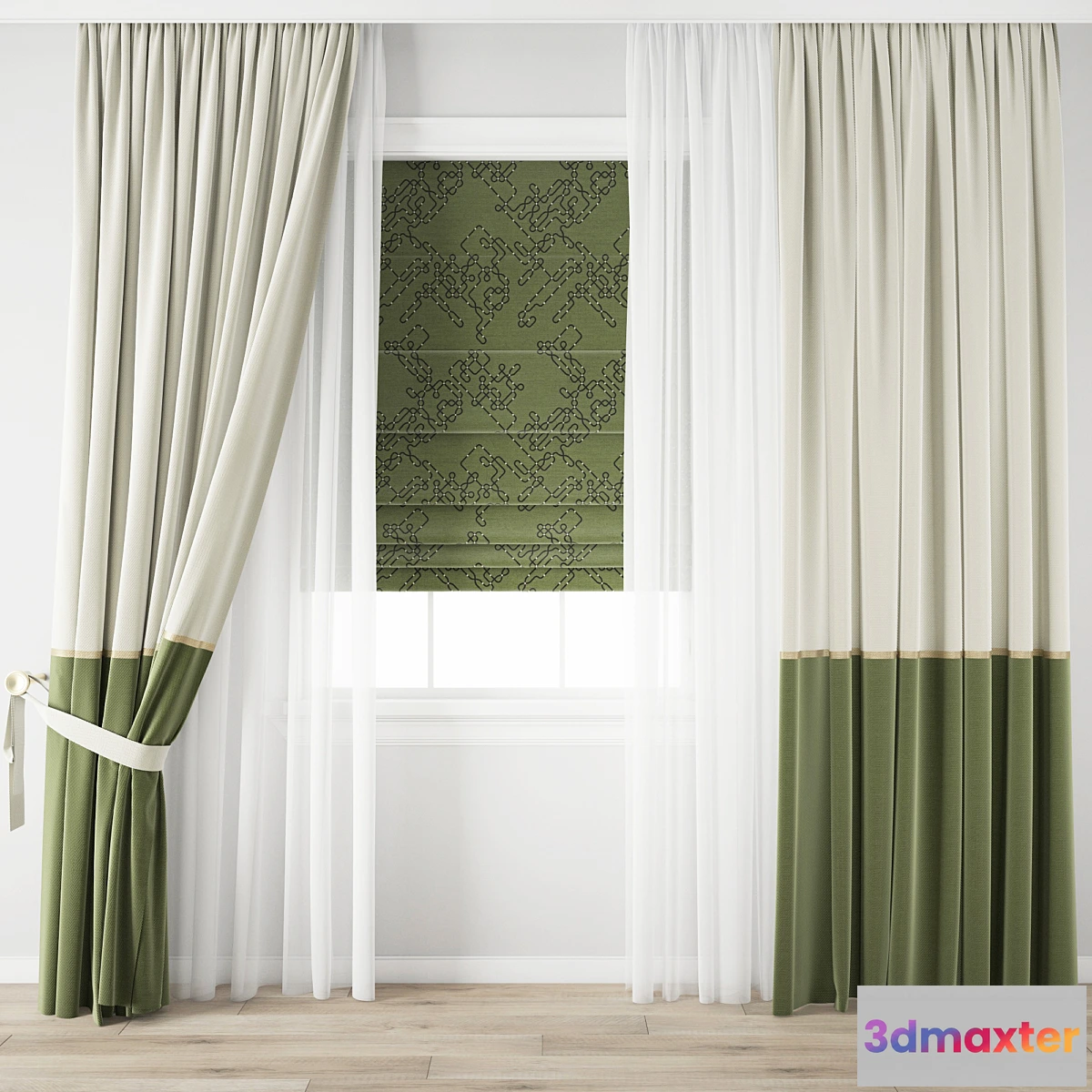 1293759 - Curtain 695 3D Max
